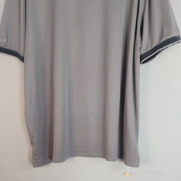 REEBOK Men's Polo Shirt Charcoal Performance Wear Golf Casual Everday Wear 2XL - Picture 7 of 10